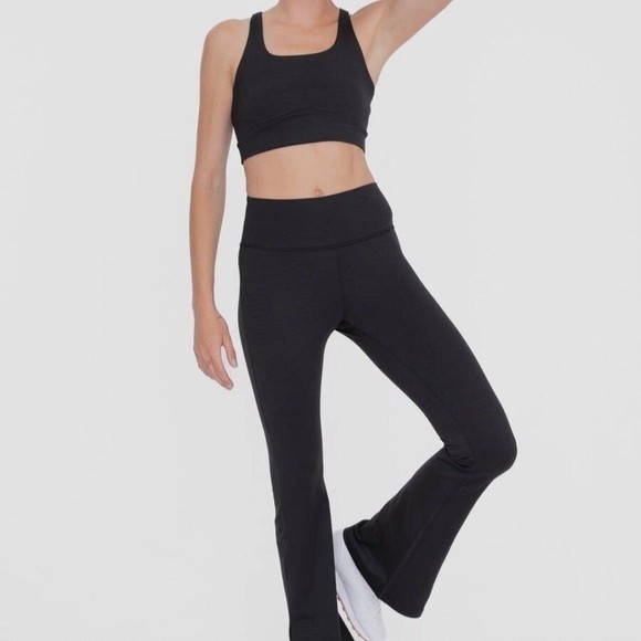 Melange Racerback Sports Bra With Curved Front Seam - Picture 5 of 5